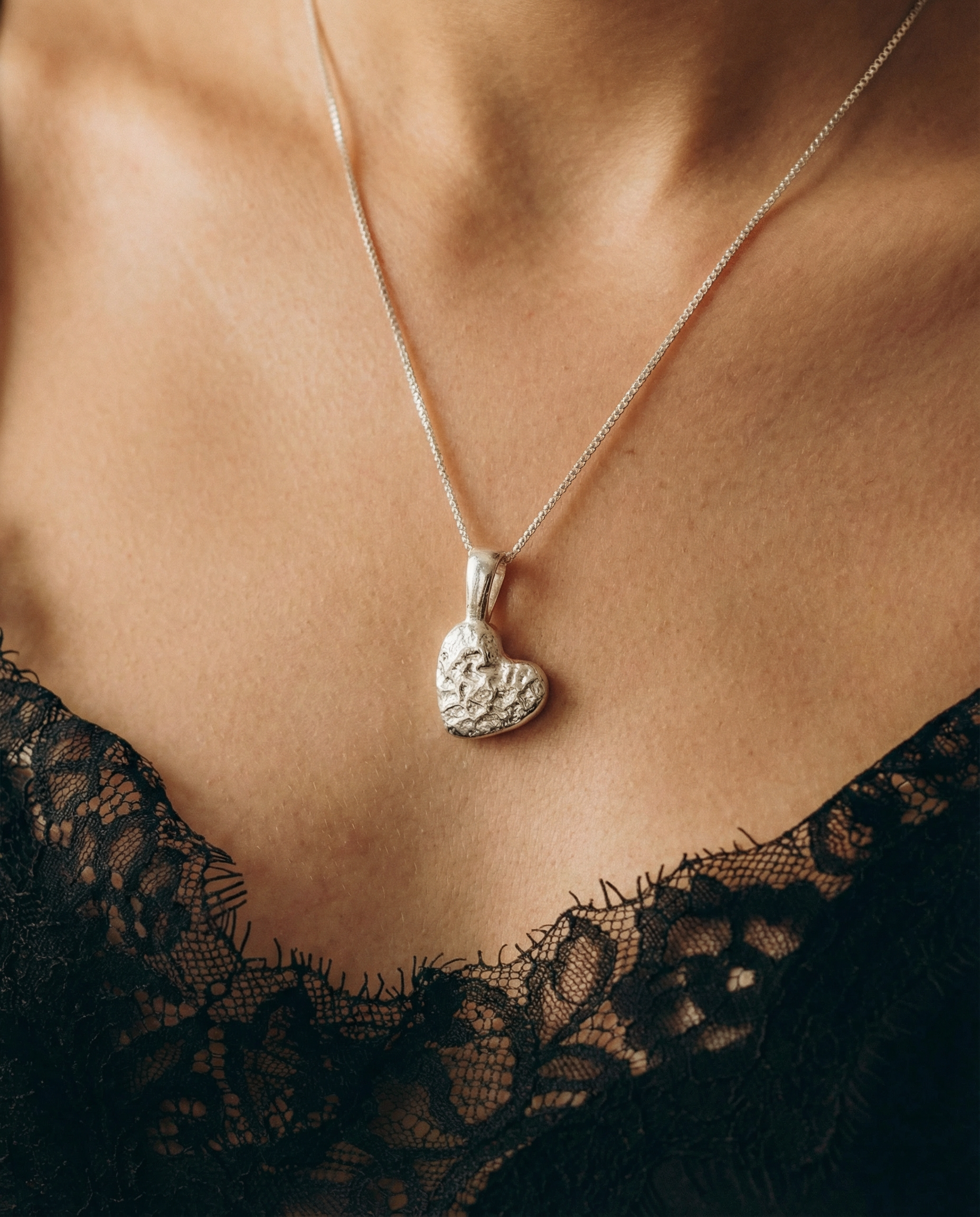 NASZYJNIK MINI ECHO SILVER