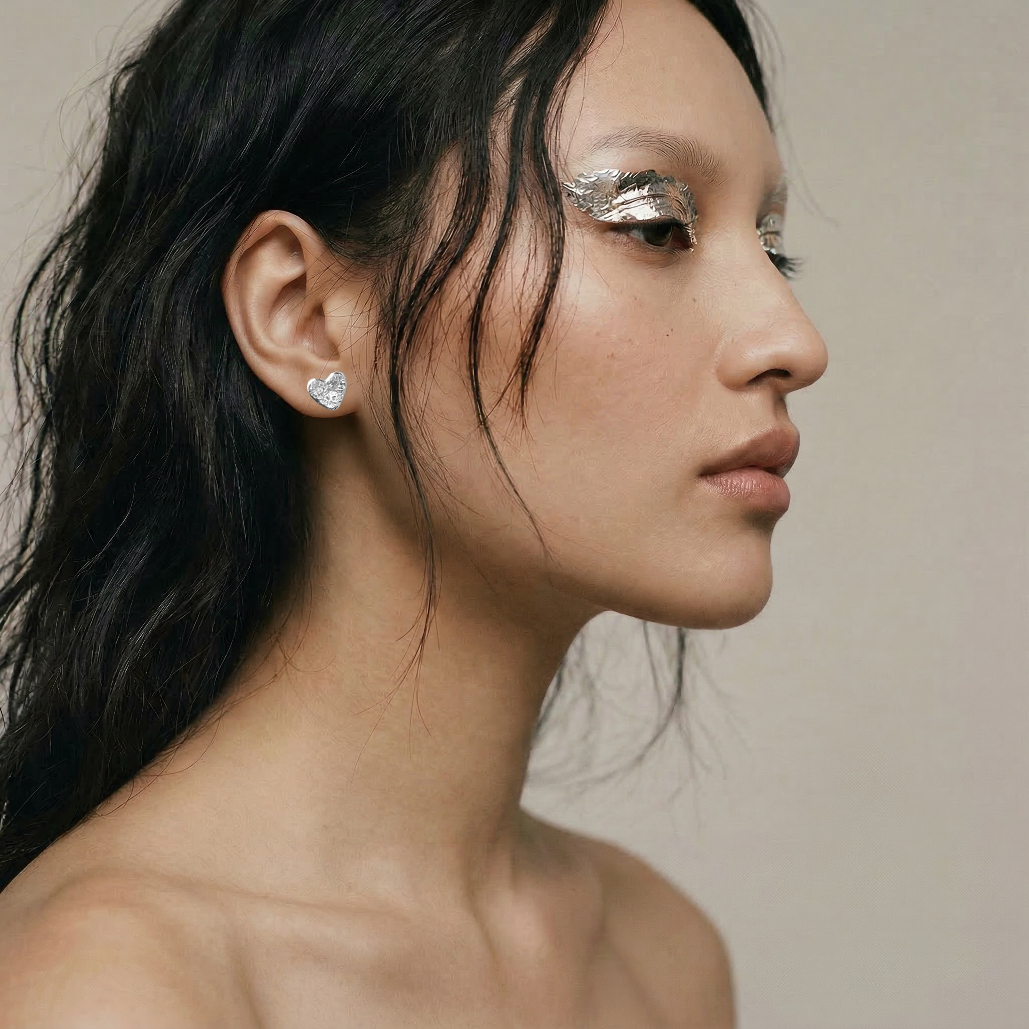 Kolczyki MINI ECHO SILVER